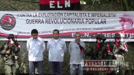 ELN DIO A CONOCER PRUEBA DE VIDA DE TRES CONTRATISTAS DEL OLEODUCTO BICENTENARIO SECUESTRADOS EN ARAUCA HACE UN MES