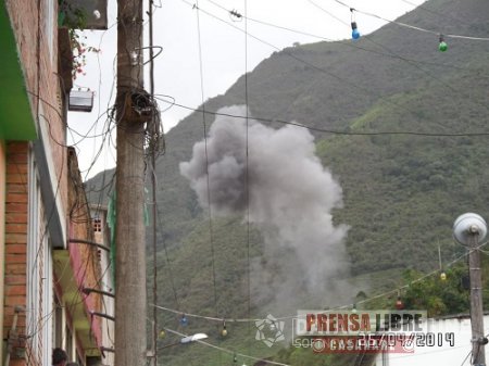 Ejército detonó cilindros bomba en La Salina