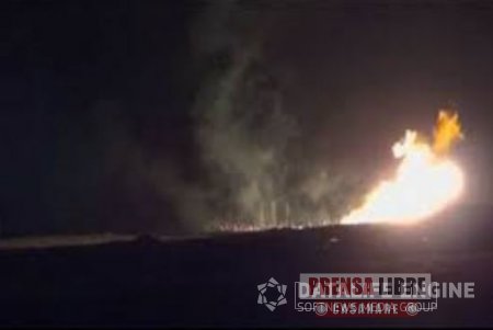 Perenco y Ejército entregaron información sobre explosión de tubería de gas en zona rural de Nunchía
