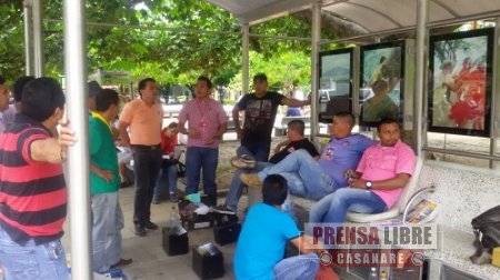 Lustrabotas del Parque Santander de Yopal fue reubicado por el Idury