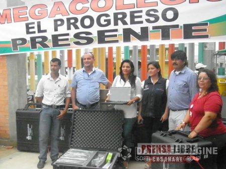 Mineducación adjudicó 80 computadores portátiles al Megacolegio de la Comuna V de Yopal
