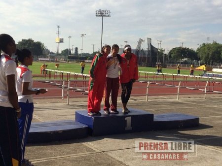 Casanare obtuvo oro y plata en Campeonato Nacional Juvenil de Atletismo en Cali 