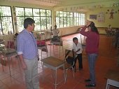 Secretario de Educación de Yopal visita escuelas rurales para verificar transporte y restaurantes escolares