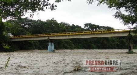 Invías anunció cierre total en el  puente sobre el río Túa el 11 de agosto