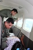 Mujer embarazada fue evacuada por la Fuerza Aérea Colombiana en Vichada