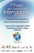 Foro de Cooperación Internacional este jueves en Yopal