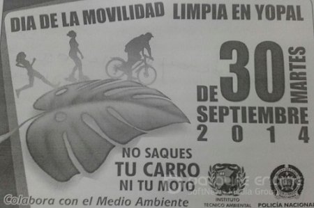 Este martes día de la movilidad limpia. 72 mil motocicletas dejarán de circular en Yopal