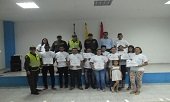 Promotores de convivencia y seguridad graduó la Policía en el Barrio San Sebastián de Yopal