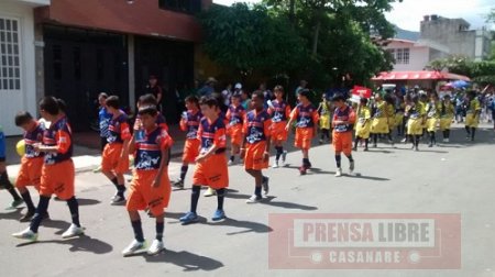 400 niños participan en Yopal en la Copa Pony Fútbol