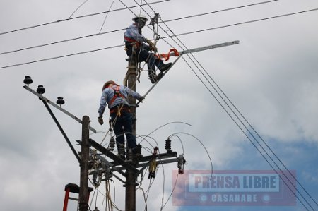 Cortes de energía eléctrica hoy en &#8220;Las Atalayas&#8221; y &#8220;Turúa&#8221; de Aguazul 