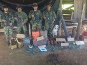 Ejército desmanteló fábrica de explosivos perteneciente a la columna móvil Teófilo Forero de las FARC en el Meta