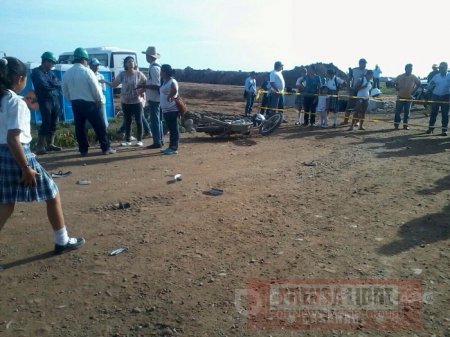 Accidente de tránsito en la vereda Piñalito de Tauramena