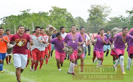 Torneo Indígena de Fútbol se jugó en Yopal