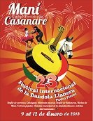 Del 9 al 12 de enero festival de la bandola  criolla en Maní