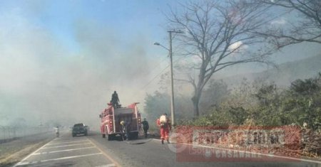 23 incendios forestales y estructurales han atendido los Bomberos en Yopal durante lo corrido de 2015 