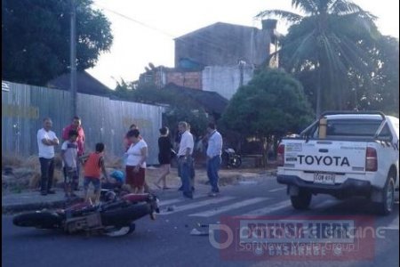 Motociclistas protagonistas de varios accidentes de tránsito el fin de semana en Casanare