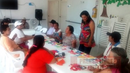 Gestora Social de Yopal visitó a los adultos mayores de los Centros Vida