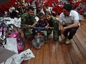 Grupo Aéreo del Casanare entregó obsequios a niños discapacitados en Aguazul