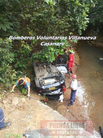 Una persona muerta y dos heridas dejó accidente de tránsito en Barranca de Upía