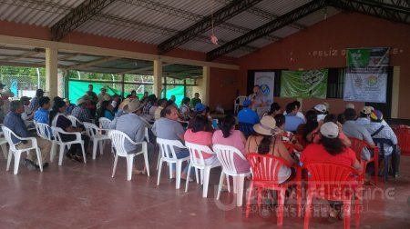 Secretaría de Agricultura realizó en el norte de Casanare  jornada de socialización de servicios 