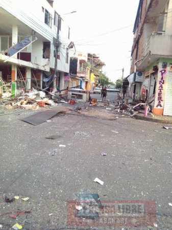 Millonarios daños materiales dejó explosión en una panadería de Arauca 