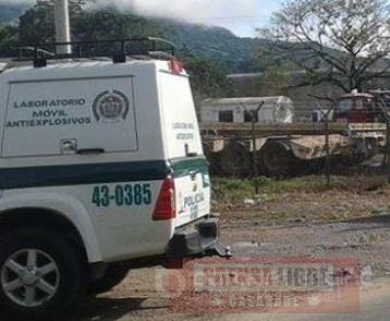 Artefacto explosivo fue desactivado en el centro de Yopal