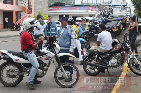 Prohibida circulación de motos en Yopal por traslado del hospital