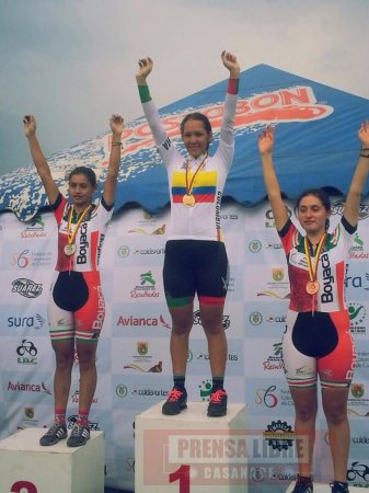 Laura Sofía Castillo se vistió de oro en los campeonatos Nacionales de pista y ruta en Pereira