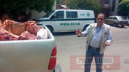 Alcaldía de Aguazul se defendió ante polémica por incautación de carne