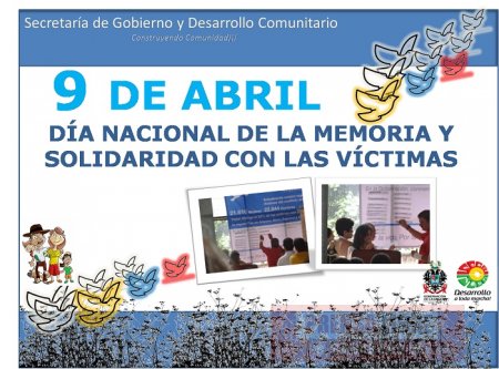 Casanare conmemora hoy el Día Nacional para la Memoria y Solidaridad con las Víctimas del Conflicto