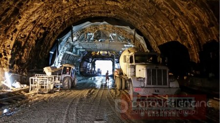 El próximo 28 de abril estará lista excavación total del Túnel de La Línea entre Tolima y Quindío