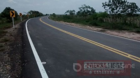 Entregaron otros 10 kilómetros de pavimento en la vía a Orocué sector Guanapalo - La Barquereña