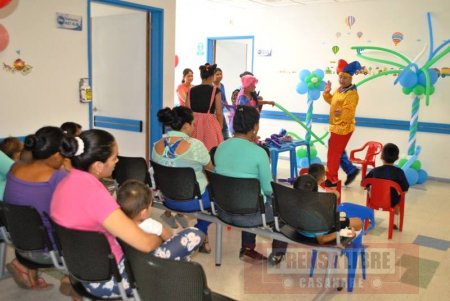 Menores internos en el Hospital de Yopal celebraron el día del niño
