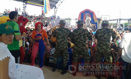 Décima Sexta Brigada celebró en los municipios de Casanare el día del niño