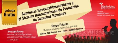 Este sábado en Yopal seminario del  Sistema Interamericano de Protección de Derechos Humanos