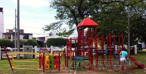 IDURY instaló 10 parques infantiles y retiro módulos en mal estado en 23 barrios de Yopal