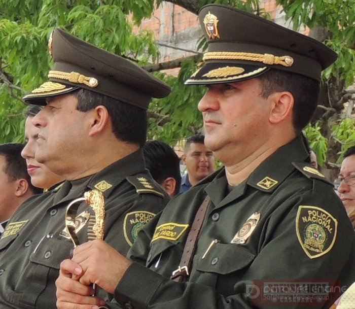 Nuevos comandantes de la Policía y el Grupo Aéreo de Casanare 