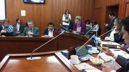 Alcalde Jorge García entregó informe de su participación en debate de la  Comisión Sexta del Senado sobre agua potable 