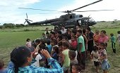 Ejército transportó ayudas humanitarias para indígenas de Caño Mochuelo