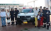 Bomberos Voluntarios de Paz de Ariporo estrenan vehículo 