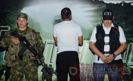 Miliciano del ELN fue capturado en Arauca