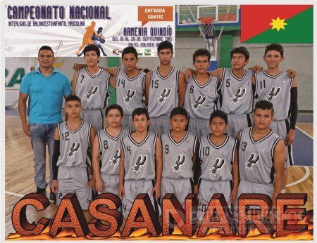 A pesar del poco apoyo Casanare se destaca en campeonato nacional interligas de baloncesto en Armenia 