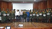 En Aguazul condecoraron a la Policía Nacional por aportes a la seguridad 
