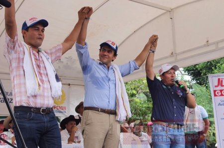 Nunchía ratifica su apoyo a Julio Ramos
