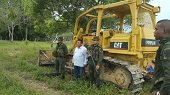 Policía Ambiental capturó presunto infractor que realizaba tala ilegal en ronda protectora del caño Curital