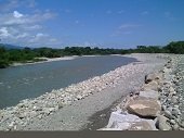 Listas obras de protección del rio Cravo Sur sobre el sector de Morrocolandia