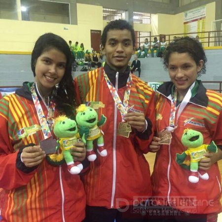 El Taekwondo le dio 5 medallas a Casanare durante el fin de semana en Juegos nacionales