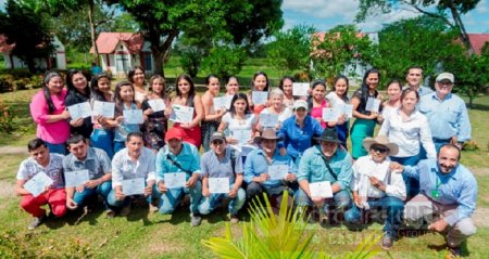 PAREX capacitó 27 Promotores Ambientales Comunitarios, certificados por el SENA en el municipio de Trinidad