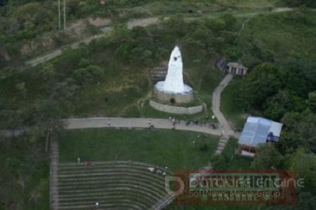 El 29 de diciembre entregarán vía al monumento de la Virgen de Manare en Yopal