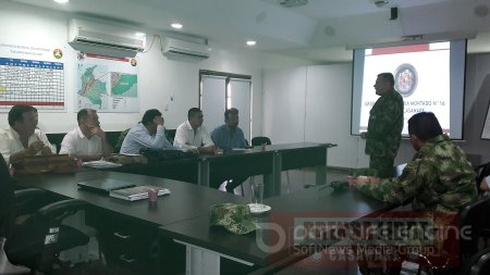 Alcaldes del norte de Casanare se reunieron con el Comandante del Grupo Guías de Casanare